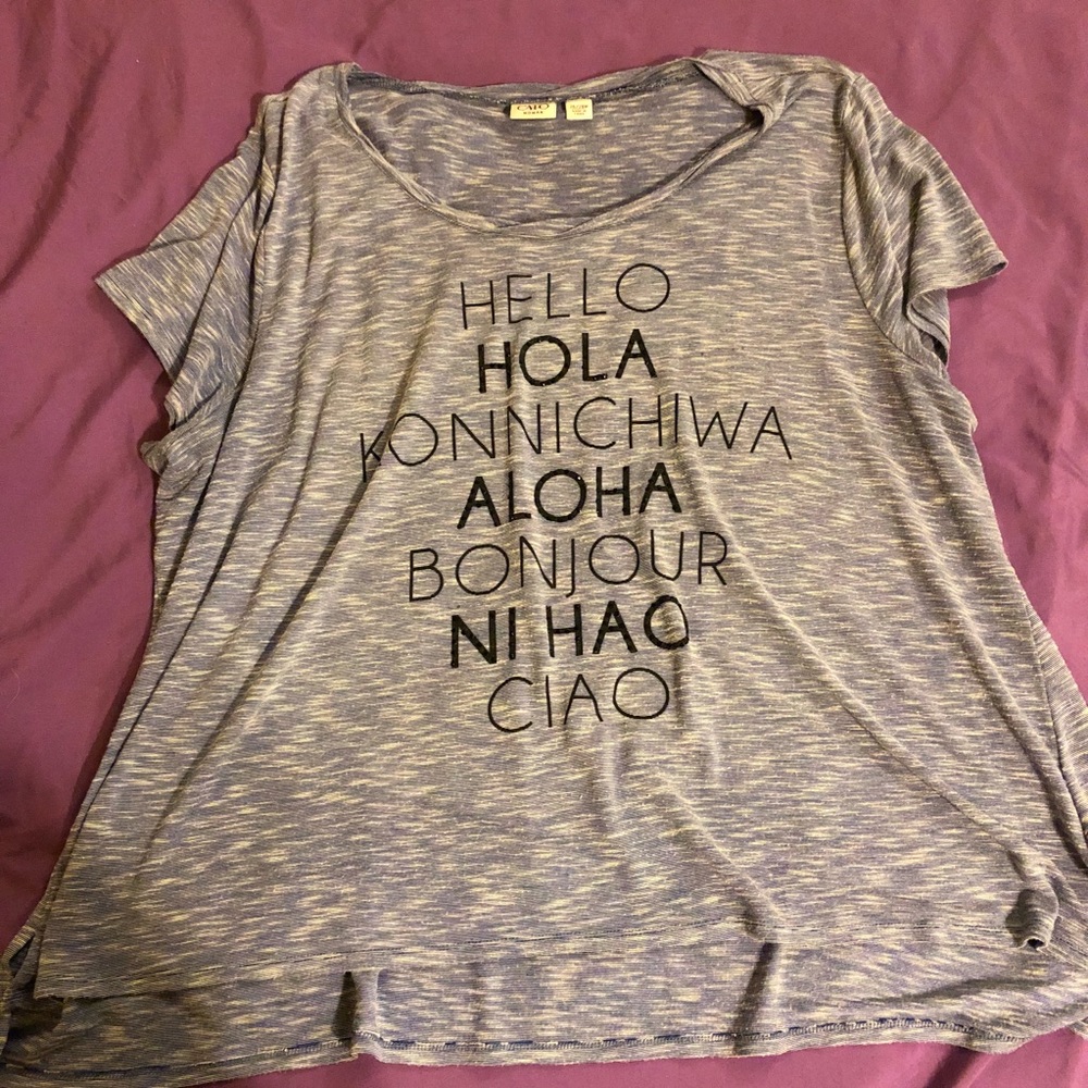 Oversized Comfy Tee - Cato